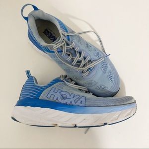 Hoka One One Blue Athletic Shoes